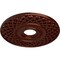 Ekena Millwork Robin Ceiling Medallion (Fits Canopies up to 6 1/4"), 22 1/4"OD x 4 3/4"ID x 1 1/4"P, Antique Copper CM22RBACS - alternate 3